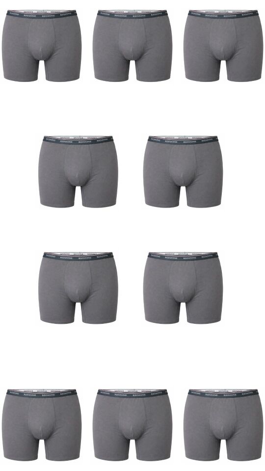 10 Adet Erkek Büyük Beden Likralı Bambu Boxer