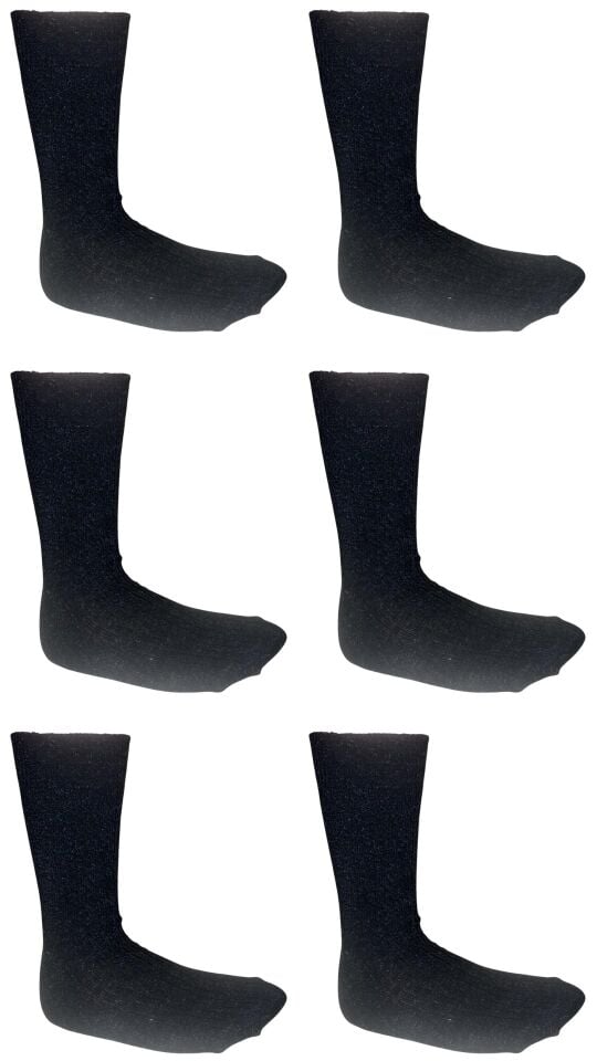 6 ADET ERKEK BÜYÜK NUMARA AYAĞI SIKMAYAN ÖZEL LASTİKLİ LAMBSWOOL ( KOYUN YÜNÜ ) TERMAL ÇORAP