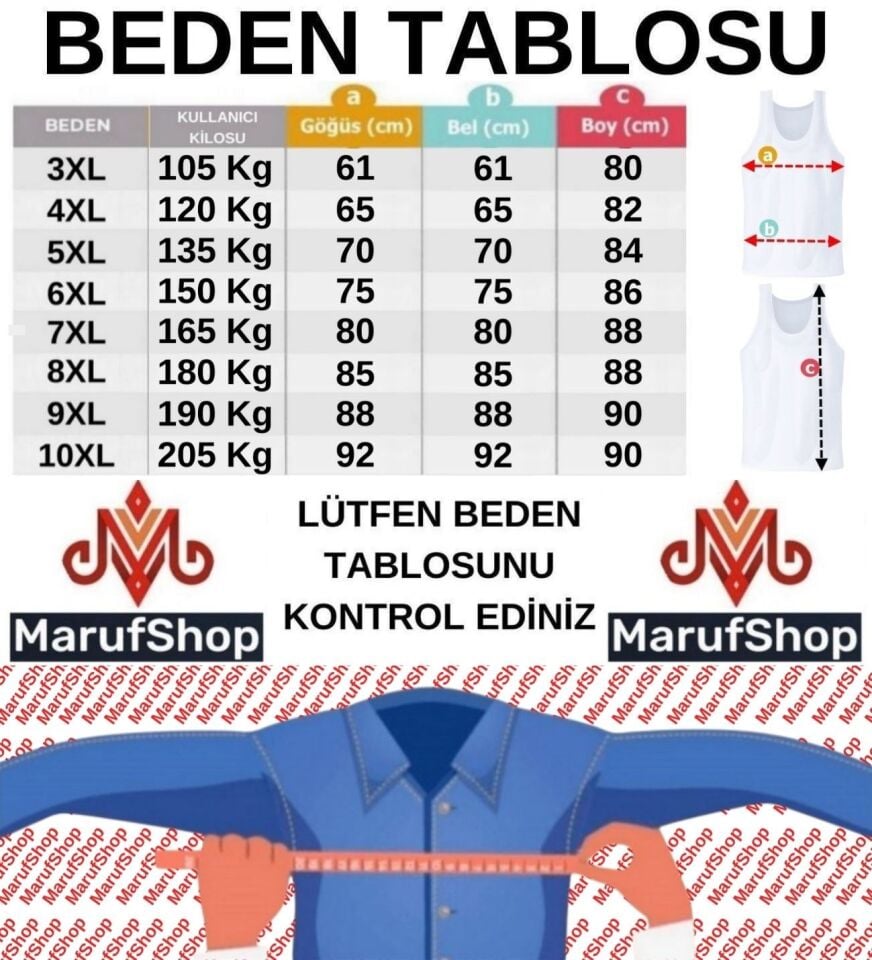 Büyük Beden Redzone Klasik Pamuk Atlet